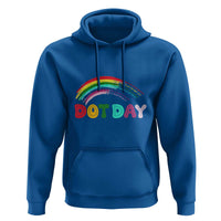 Rainbow Happy Dot Day Hoodie - Wonder Print Shop