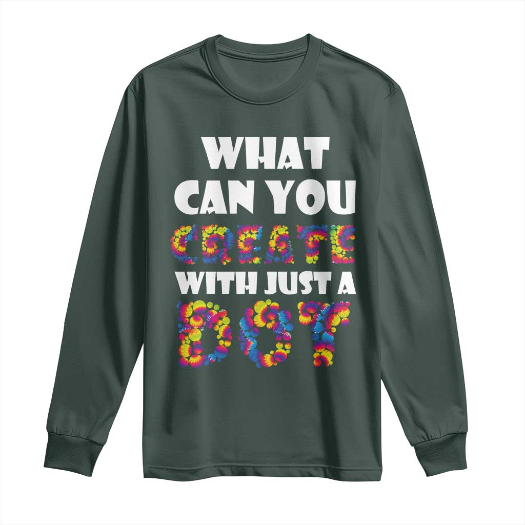 Happy Dot Day Long Sleeve Shirt What Can You Create With Just A Dot