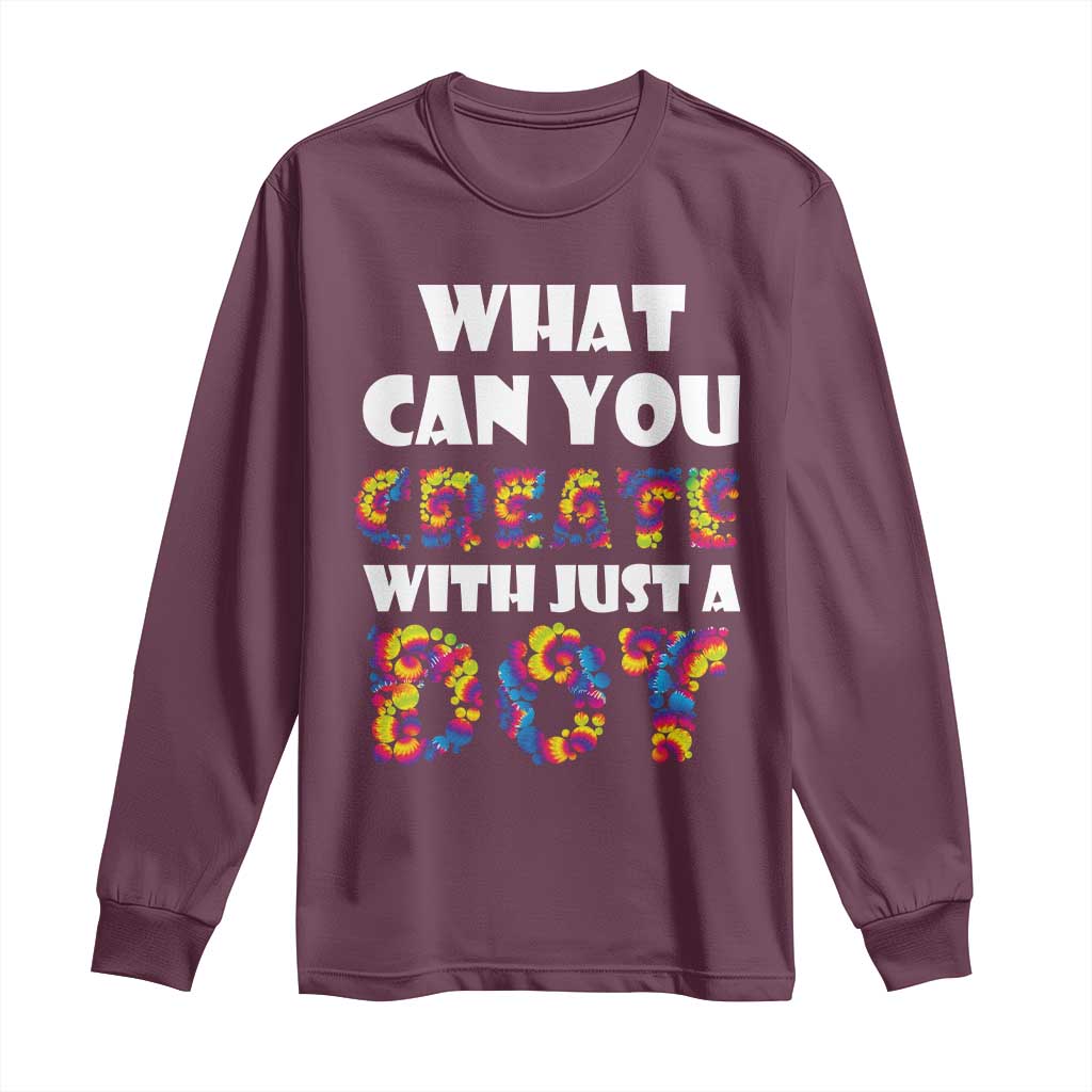 Happy Dot Day Long Sleeve Shirt What Can You Create With Just A Dot