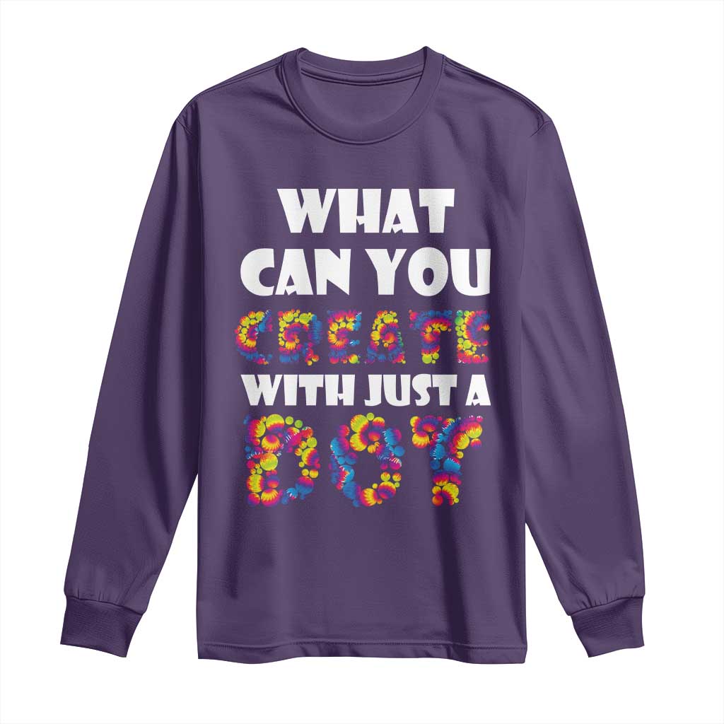 Happy Dot Day Long Sleeve Shirt What Can You Create With Just A Dot