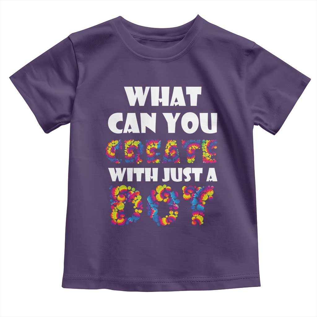 Happy Dot Day Toddler T Shirt What Can You Create With Just A Dot