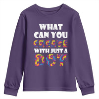Happy Dot Day Youth Sweatshirt What Can You Create With Just A Dot