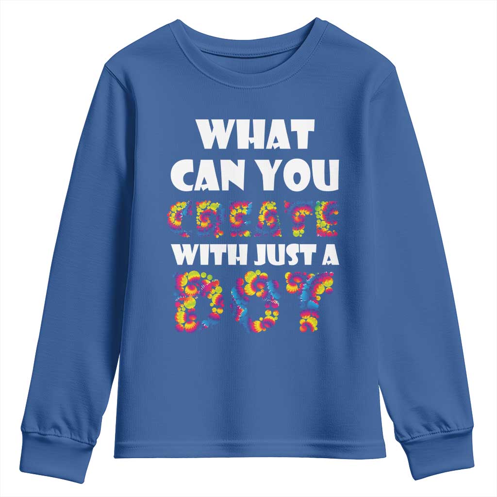 Happy Dot Day Youth Sweatshirt What Can You Create With Just A Dot
