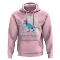Happy Dot Day Funny Dinosaur Hoodie - Wonder Print Shop