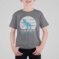 Happy Dot Day Funny Dinosaur T Shirt For Kid - Wonder Print Shop