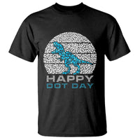 Happy Dot Day Funny Dinosaur T Shirt - Wonder Print Shop
