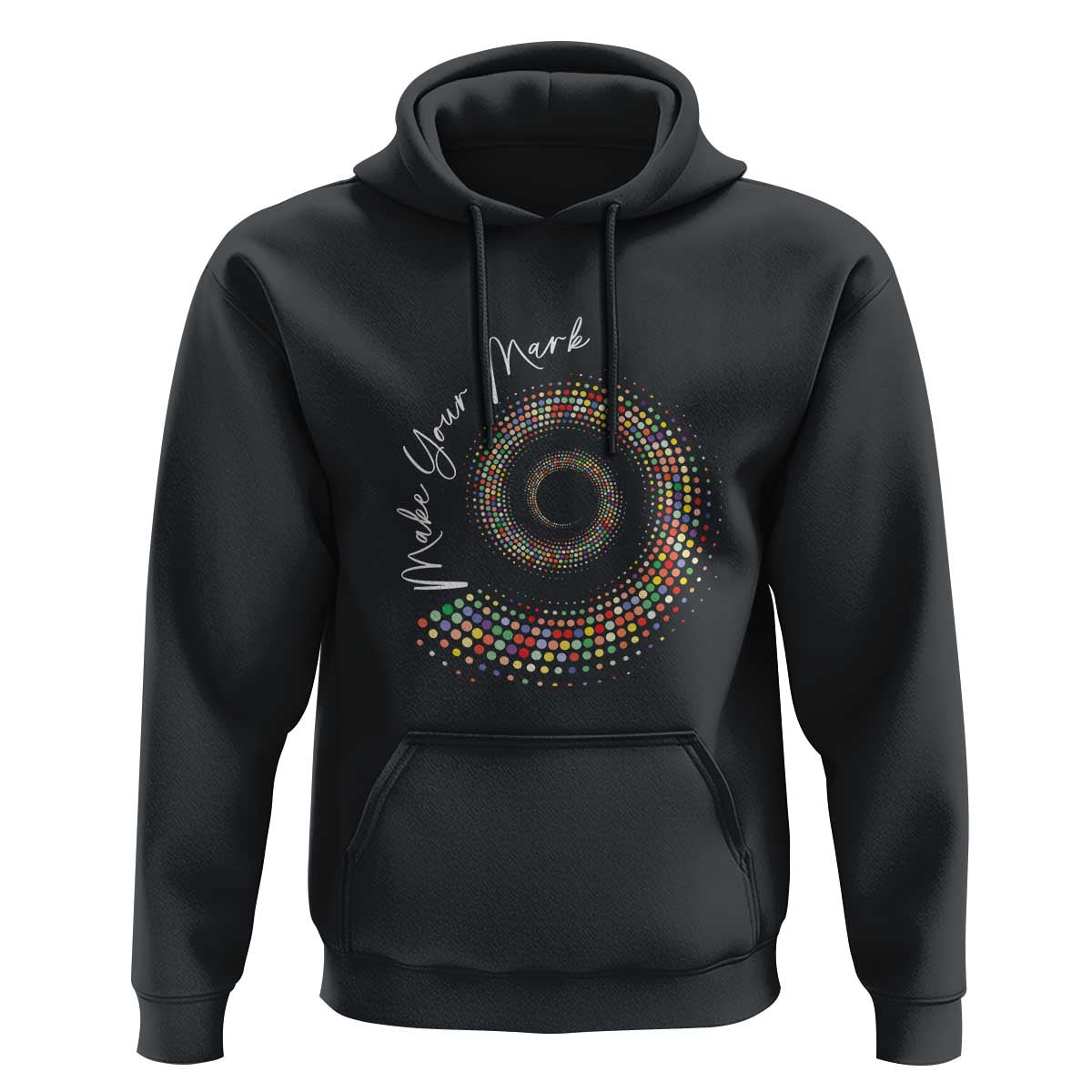 Dot Day Hoodie Make Your Mark Colorful Polka Dot - Wonder Print Shop