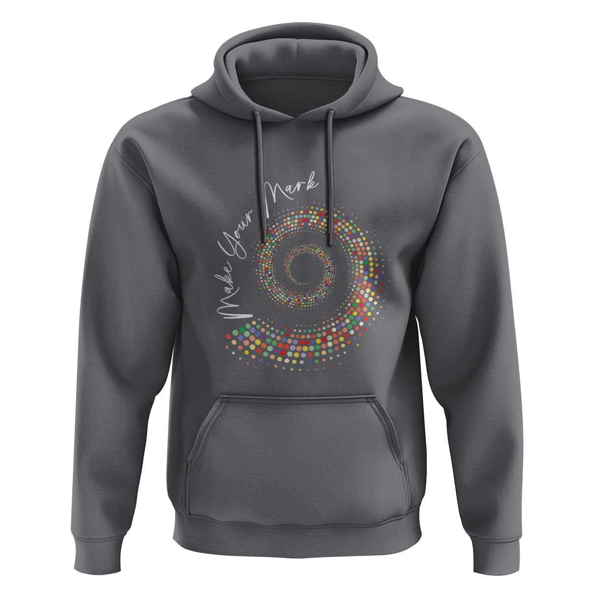 Dot Day Hoodie Make Your Mark Colorful Polka Dot - Wonder Print Shop