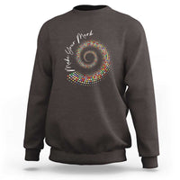 Dot Day Sweatshirt Make Your Mark Colorful Polka Dot - Wonder Print Shop