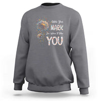 Dot Day Sweatshirt Make Your Mark And See Where It Takes - Wonder Print Shop