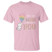 Dot Day T Shirt Make Your Mark And See Where It Takes Cute Elephant - Wonder Print Shop