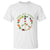 Vegetarian T Shirt Peace Love Veggies - Wonder Print Shop