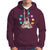 Meditating In Outer Space Hoodie Astronaut Yoga Meditation Position With Solar System Planets - Wonder Print Shop