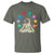Meditating In Outer Space T Shirt Astronaut Yoga Meditation Position With Solar System Planets - Wonder Print Shop