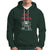 Heavy Metal Hoodie Cat Drummer Meowtal Rock Drum Band - Wonder Print Shop