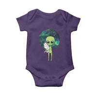 Cute Alien Hugs Cat Baby Onesie