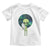 Cute Alien Hugs Cat Toddler T Shirt