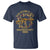Nakatomi Plaza Christmas Party T Shirt American Patriotic Gold Holly Wreath Machine Gun - Wonder Print Shop