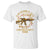 Nakatomi Plaza Christmas Party T Shirt American Patriotic Gold Holly Wreath Machine Gun - Wonder Print Shop