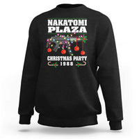 Christmas Nakatomi Plaza 1988 Sweatshirt Christmas Lights Machine Gun - Wonder Print Shop