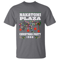 Christmas Nakatomi Plaza 1988 T Shirt Christmas Lights Machine Gun - Wonder Print Shop