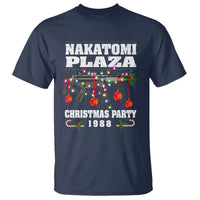 Christmas Nakatomi Plaza 1988 T Shirt Christmas Lights Machine Gun - Wonder Print Shop
