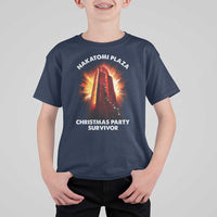 Nakatomi Plaza Christmas Party Survivor T Shirt For Kid - Wonder Print Shop