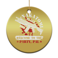 Christmas Nakatomi Plaza 1988 Christmas Ornament Welcome To The Party Pal - Wonder Print Shop