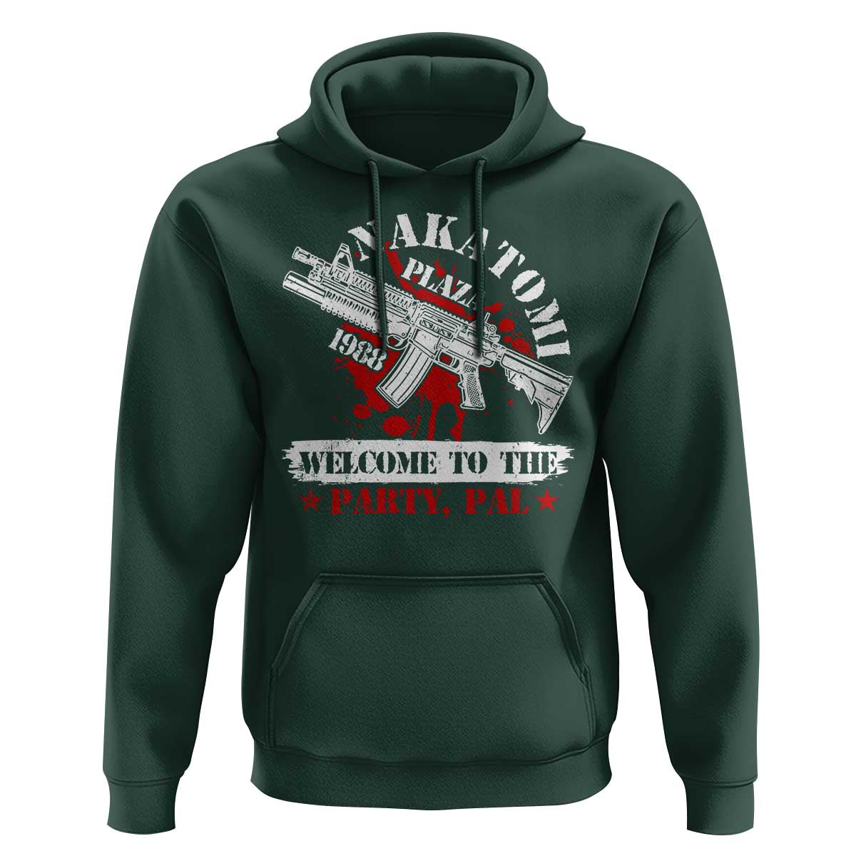 Christmas Nakatomi Plaza 1988 Hoodie Welcome To The Party Pal