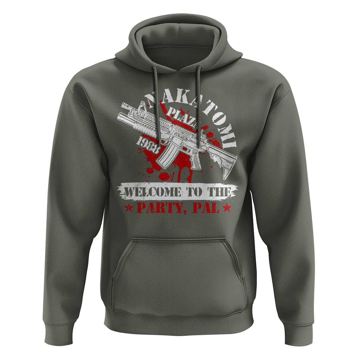Christmas Nakatomi Plaza 1988 Hoodie Welcome To The Party Pal