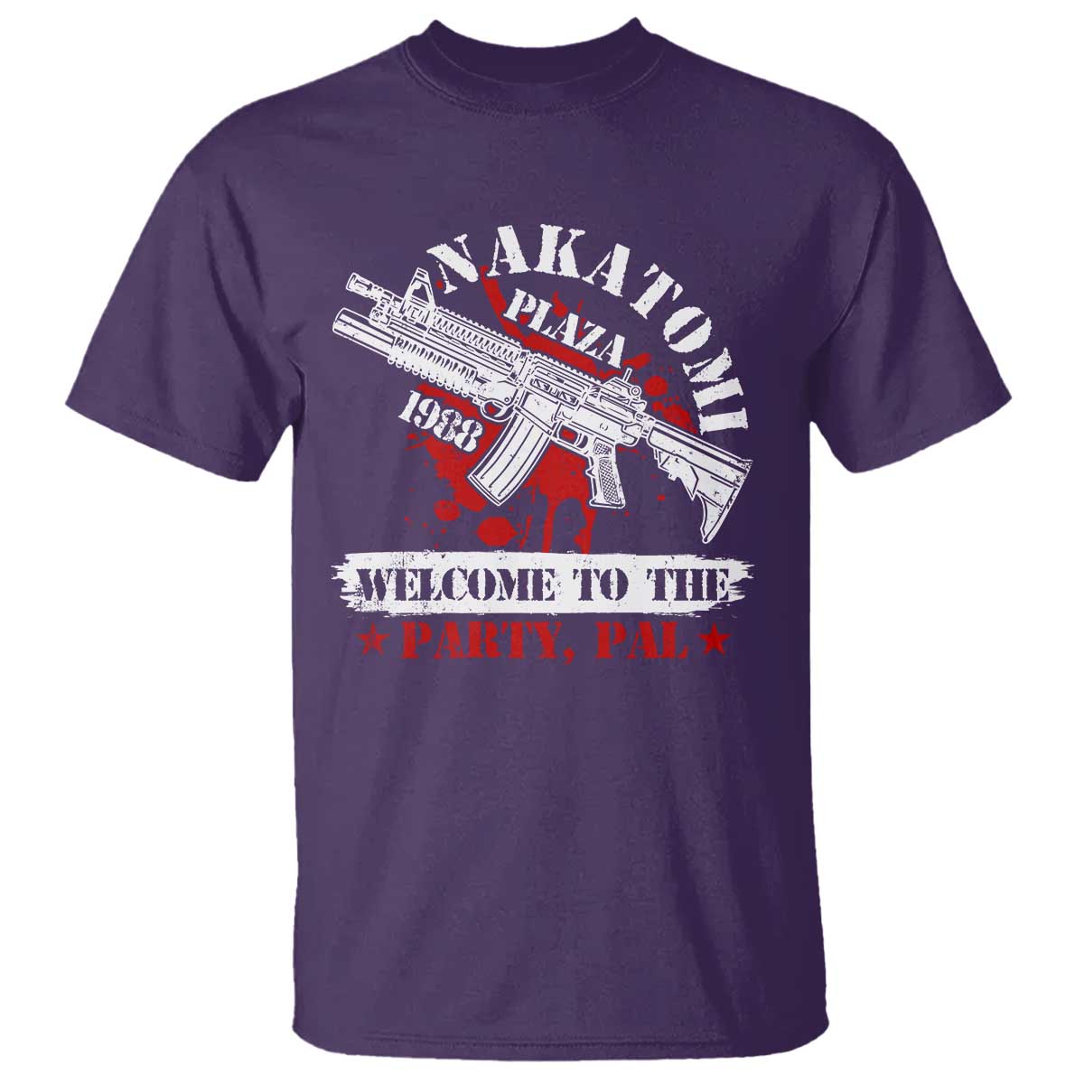 Christmas Nakatomi Plaza 1988 T Shirt Welcome To The Party Pal - Wonder Print Shop