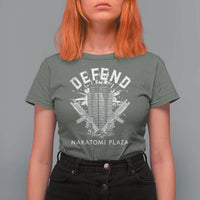 Defend Nakatomi Plaza Funny Christmas T Shirt For Women - Wonder Print Shop