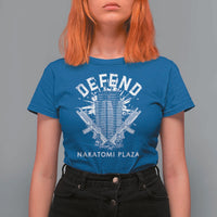 Defend Nakatomi Plaza Funny Christmas T Shirt For Women - Wonder Print Shop