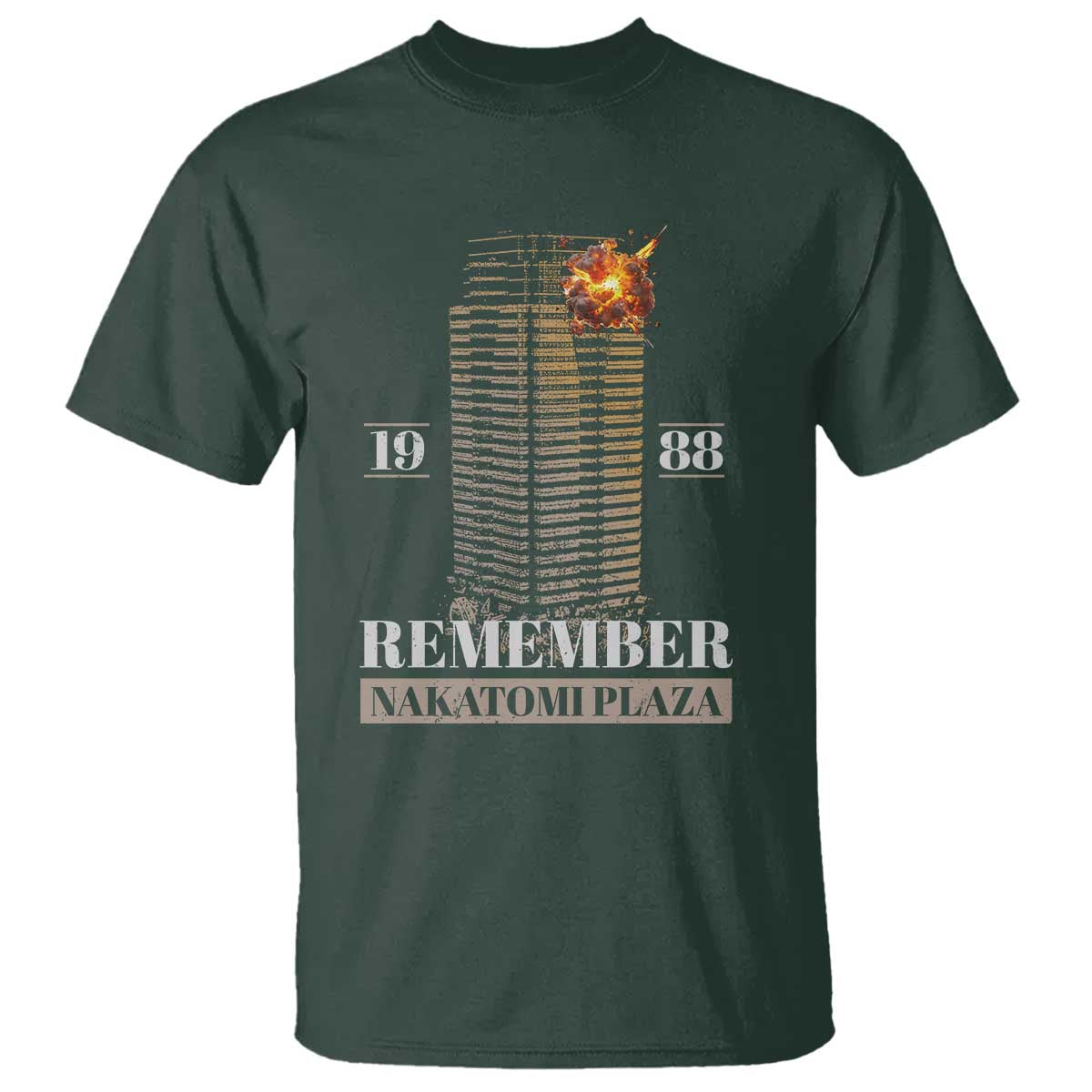 Remember Nakatomi Plaza 1988 T Shirt - Wonder Print Shop