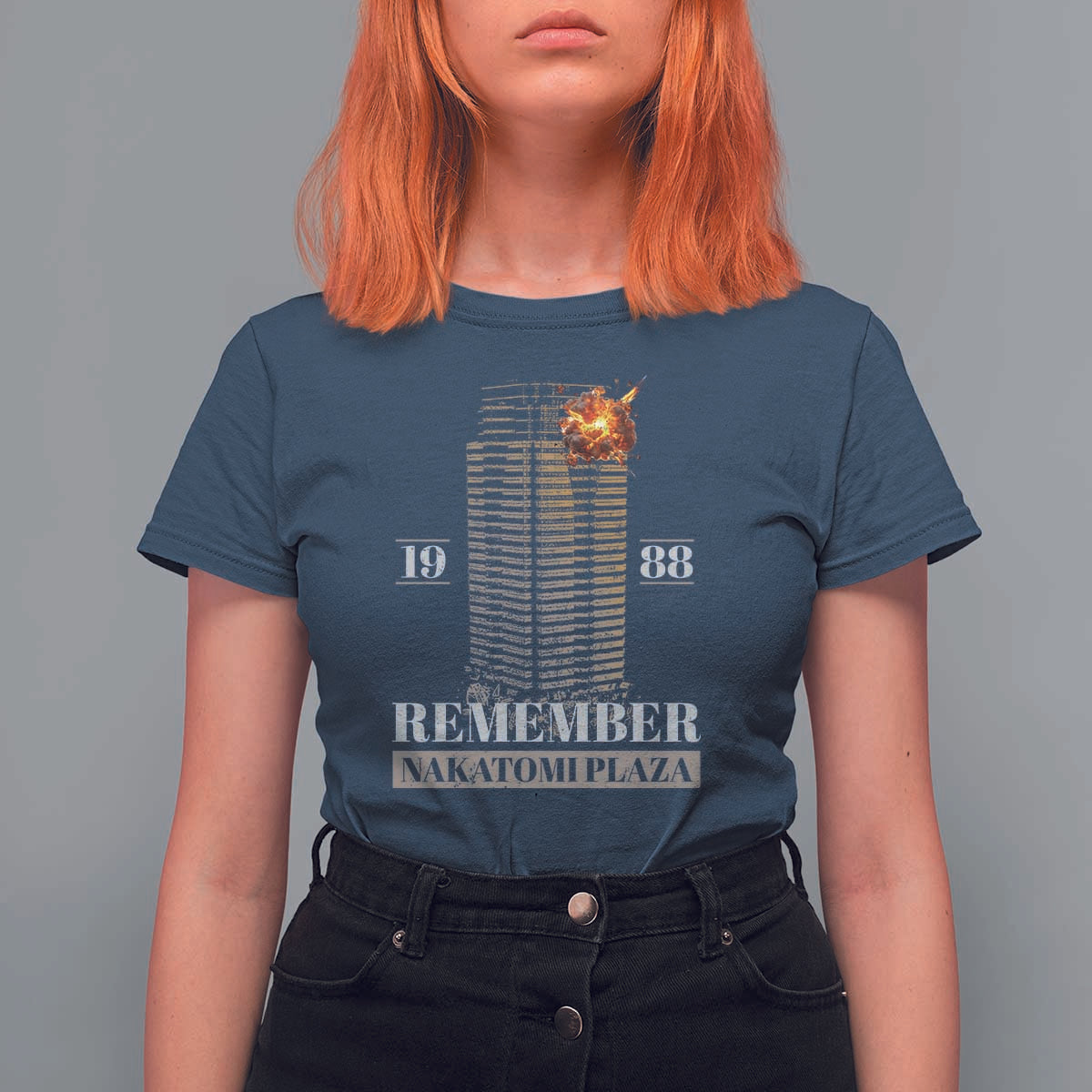 Remember Nakatomi Plaza 1988 T Shirt For Women - Wonder Print Shop