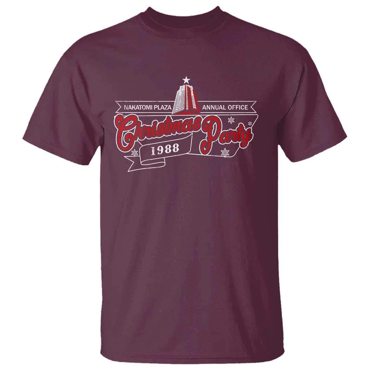 Nakatomi Plaza Christmas Party 1988 T Shirt - Wonder Print Shop