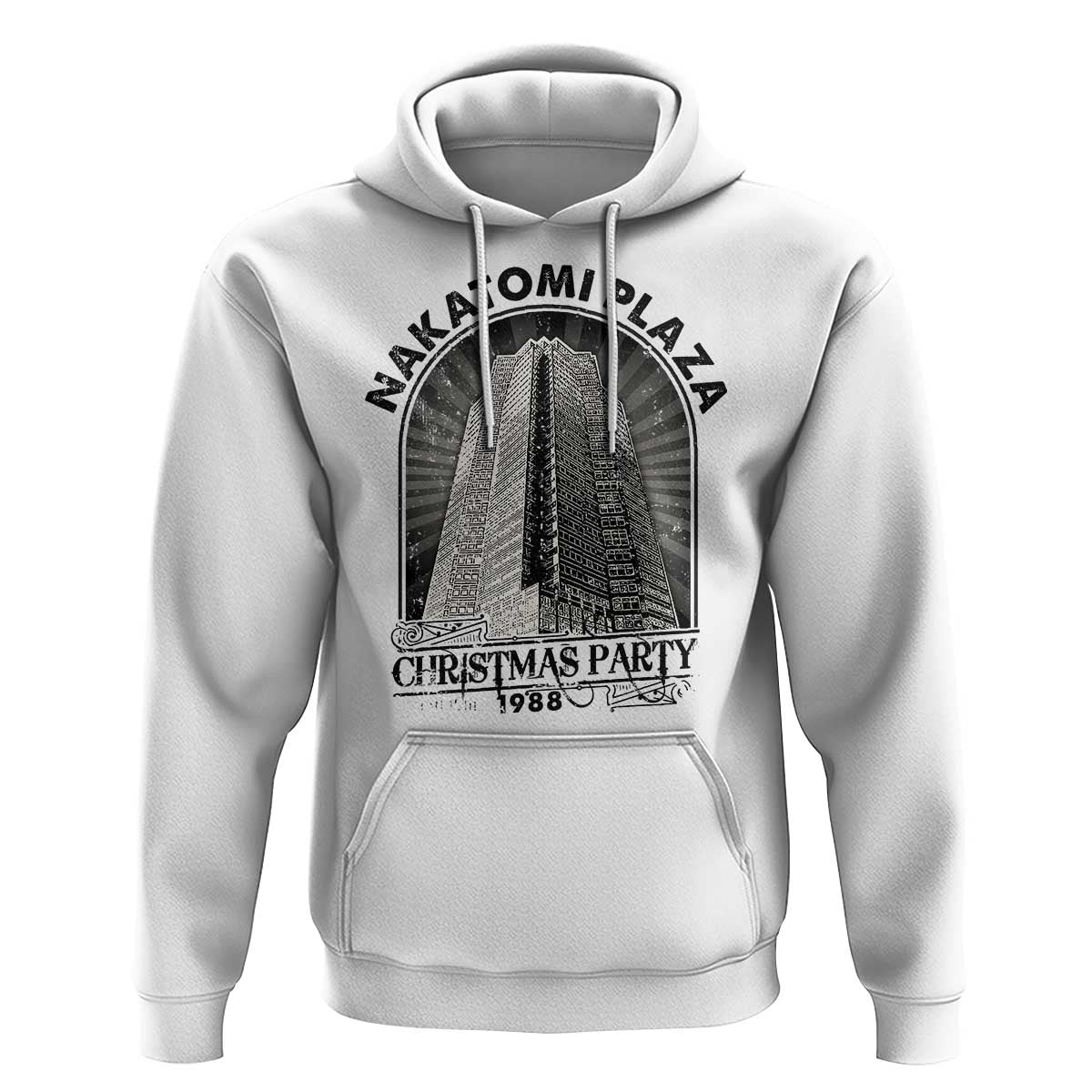 Nakatomi Plaza Hoodie Christmas Party 1988 Retro