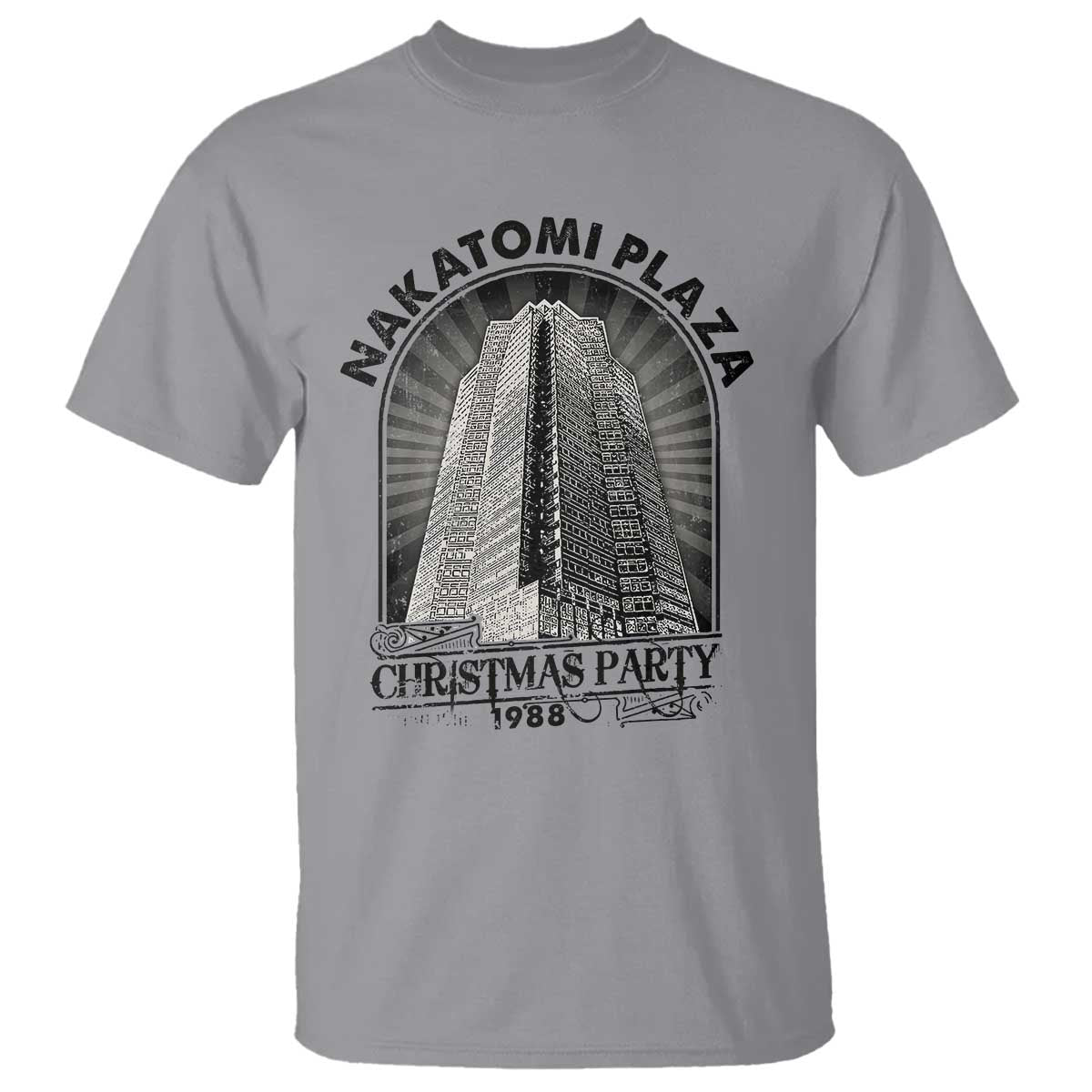 Nakatomi Plaza T Shirt Christmas Party 1988 Retro - Wonder Print Shop
