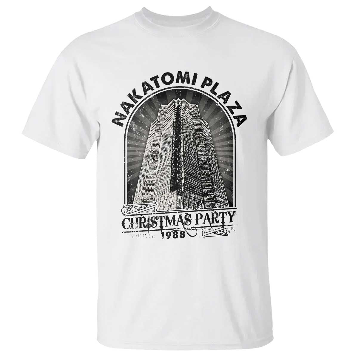 Nakatomi Plaza T Shirt Christmas Party 1988 Retro - Wonder Print Shop