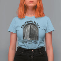 Nakatomi Plaza T Shirt For Women Christmas Party 1988 Retro - Wonder Print Shop
