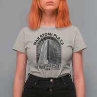 Nakatomi Plaza T Shirt For Women Christmas Party 1988 Retro - Wonder Print Shop