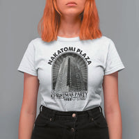 Nakatomi Plaza T Shirt For Women Christmas Party 1988 Retro - Wonder Print Shop