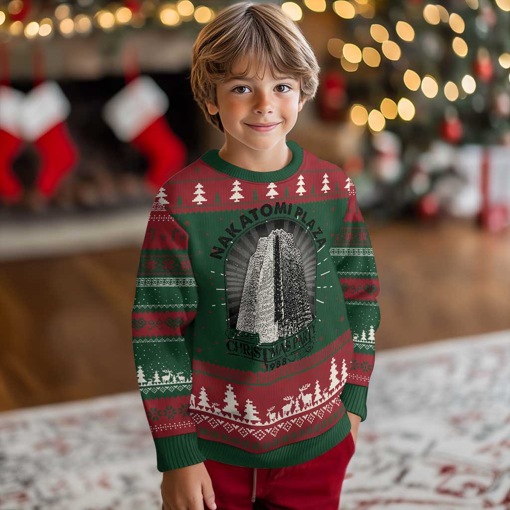 Nakatomi Plaza Christmas Party 1988 Retro Ugly Christmas Sweater - Wonder Print Shop