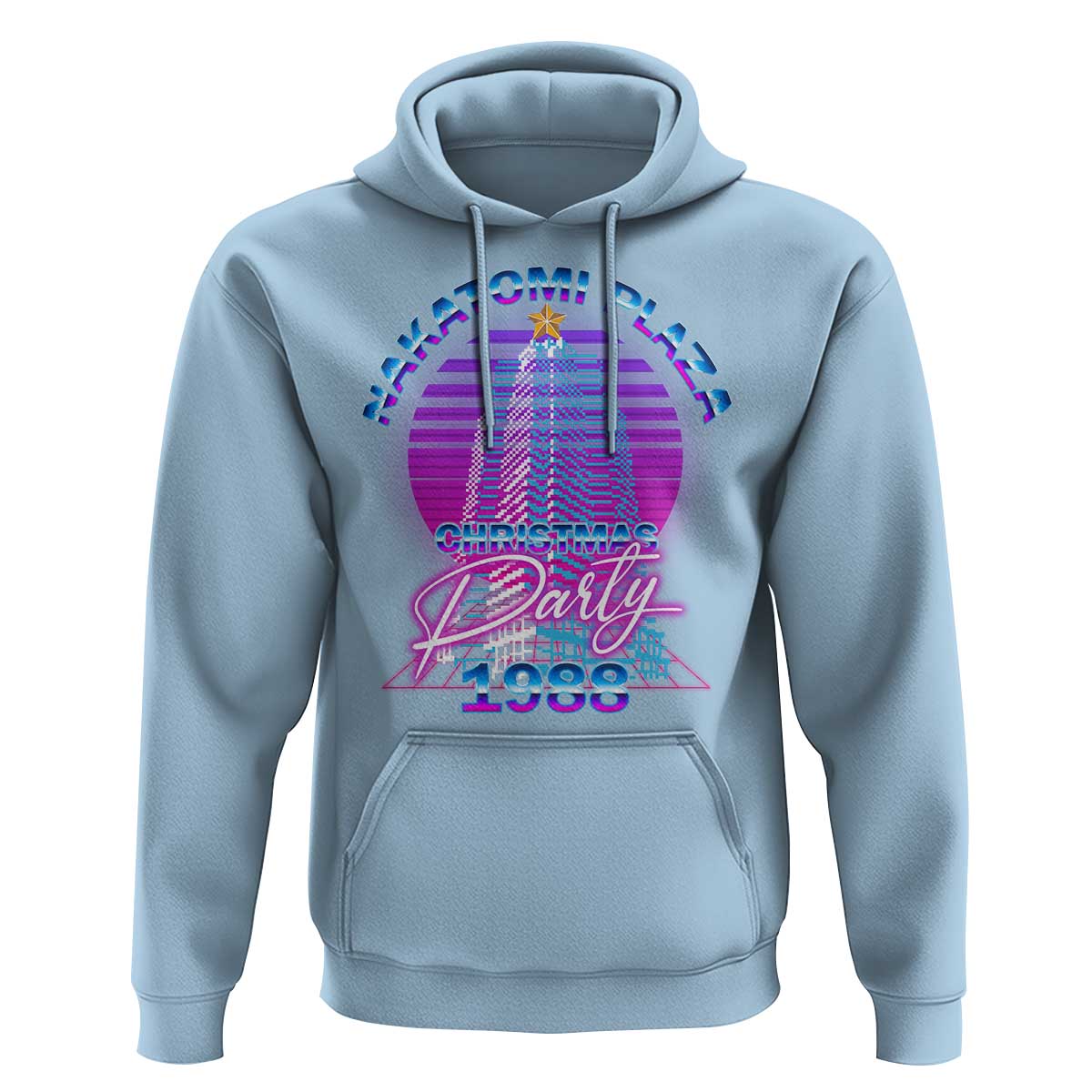 Nakatomi Plaza Christmas Party 1988 Vaporwave Hoodie