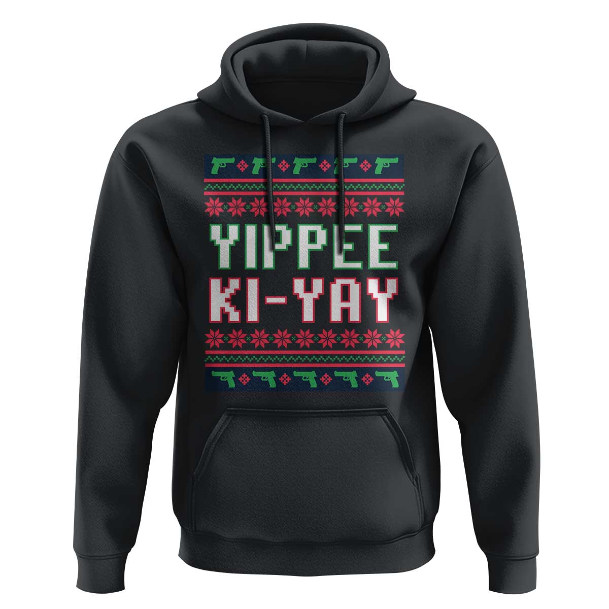 Funny Christmas Nakatomi Plaza Yipee Ki-Yay Hoodie