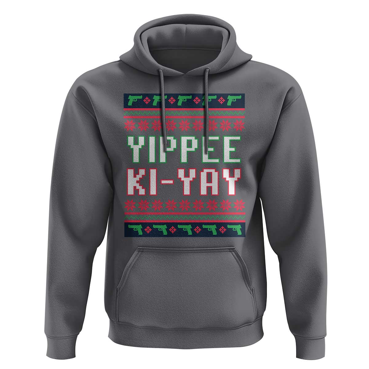 Funny Christmas Nakatomi Plaza Yipee Ki-Yay Hoodie