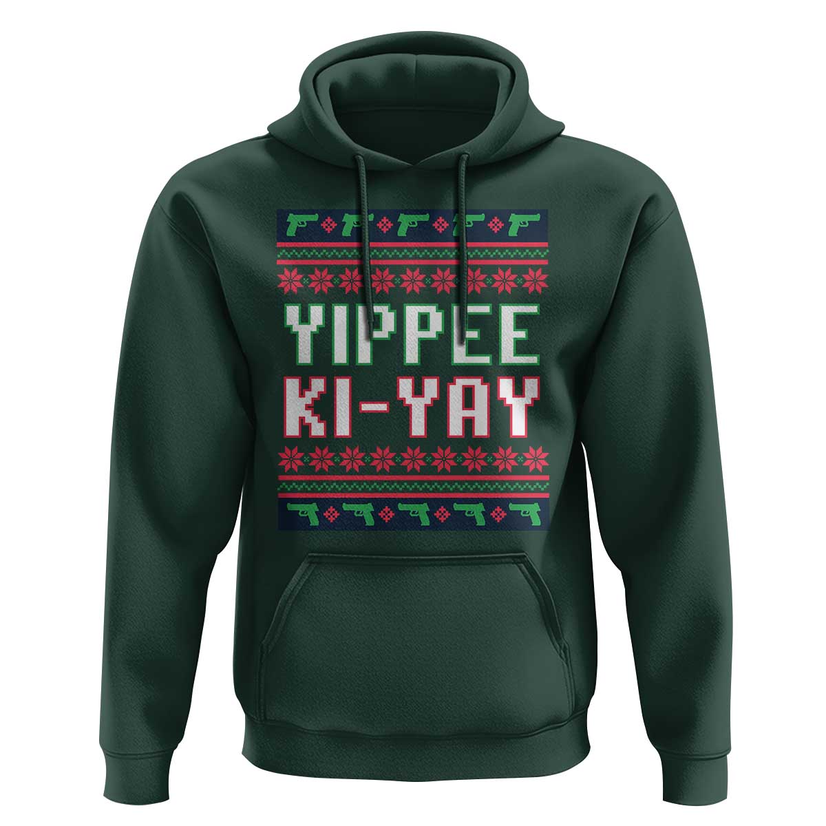 Funny Christmas Nakatomi Plaza Yipee Ki-Yay Hoodie