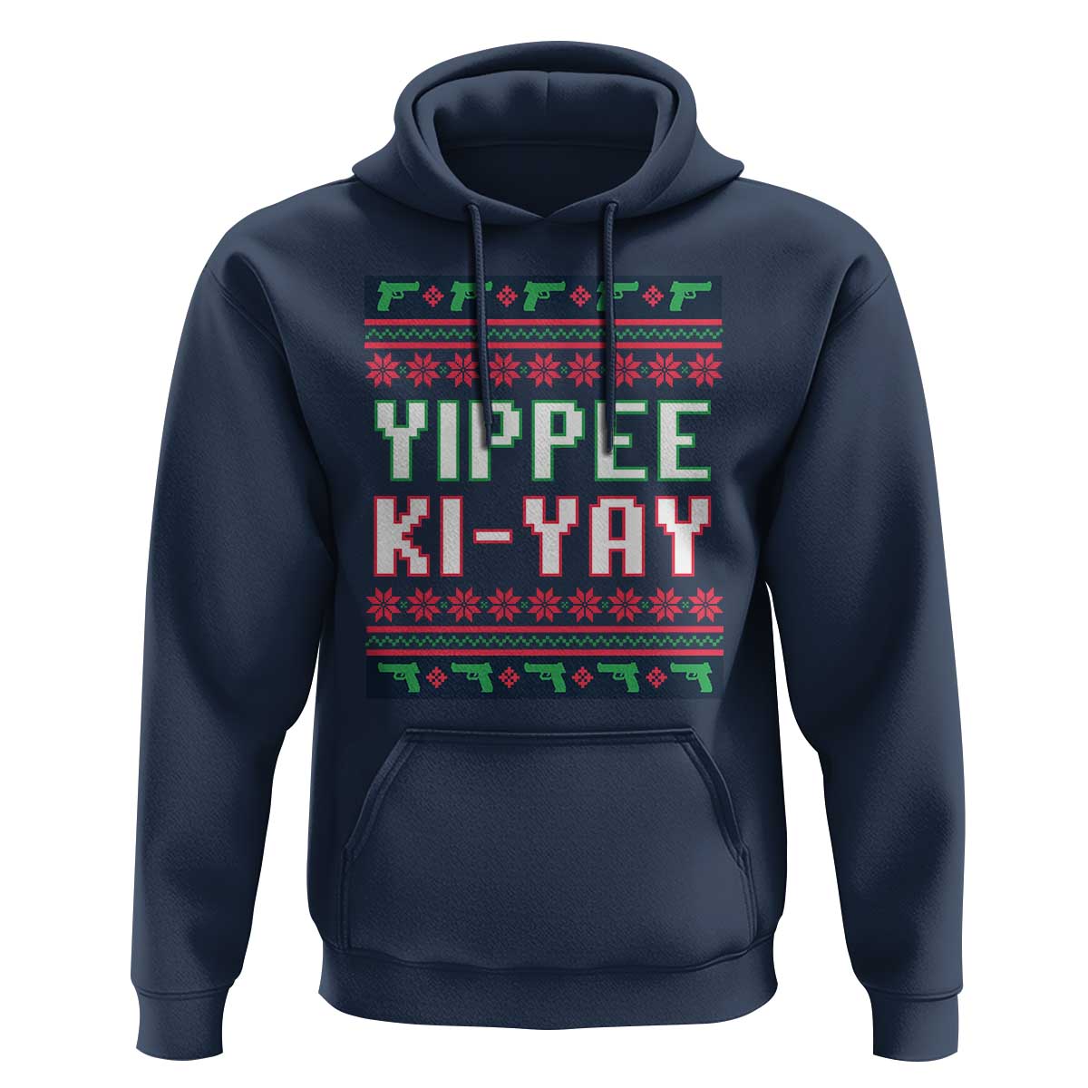 Funny Christmas Nakatomi Plaza Yipee Ki-Yay Hoodie