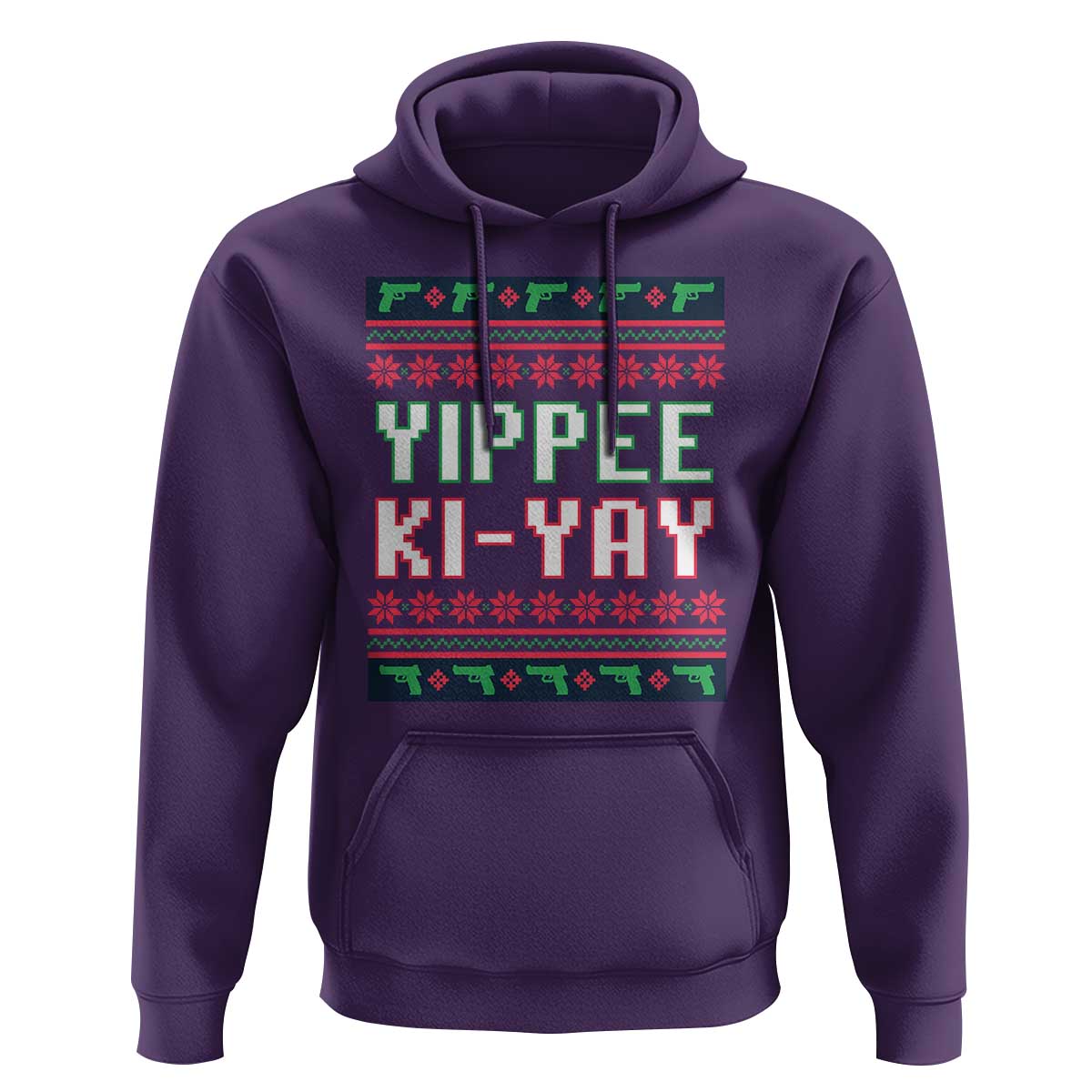 Funny Christmas Nakatomi Plaza Yipee Ki-Yay Hoodie