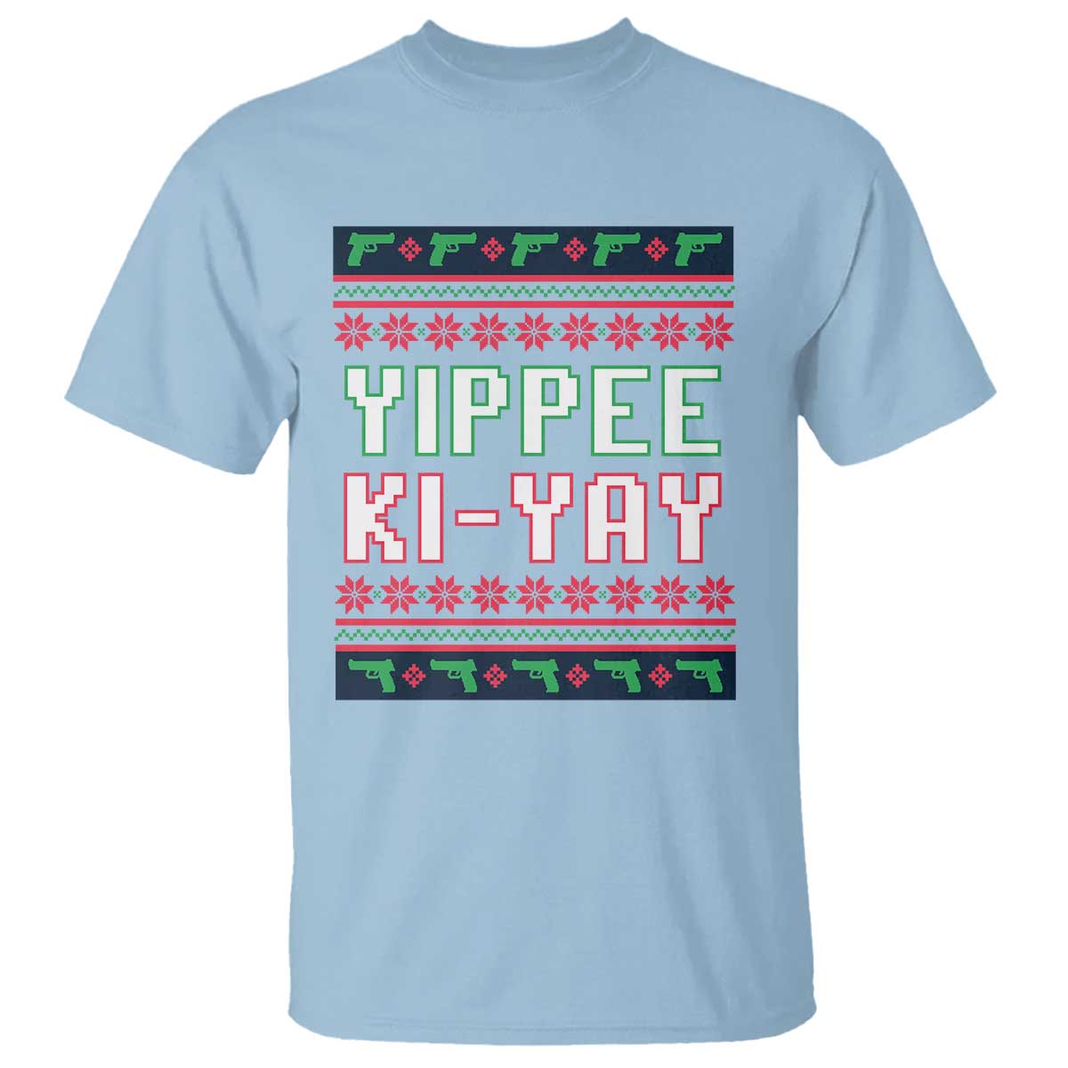 Funny Christmas Nakatomi Plaza Yipee Ki-Yay T Shirt - Wonder Print Shop